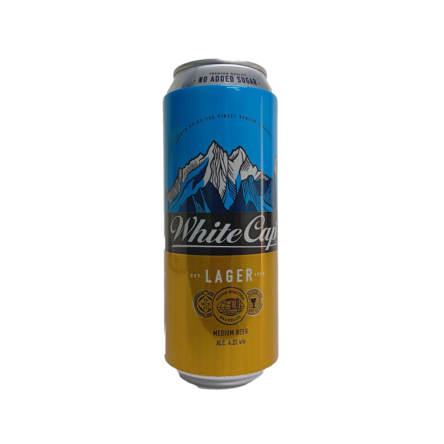 White cap lager 500ml